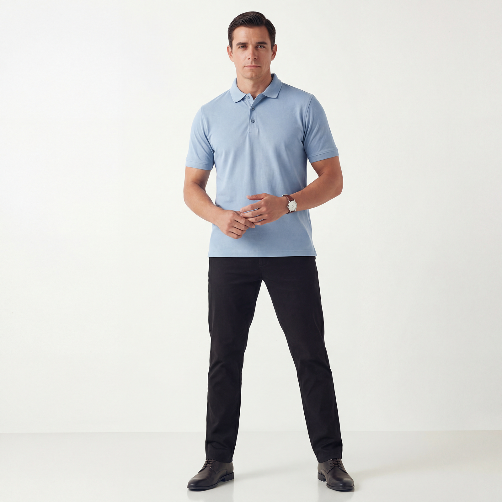 Exclusive Interlock Supima Polos for Elite Men