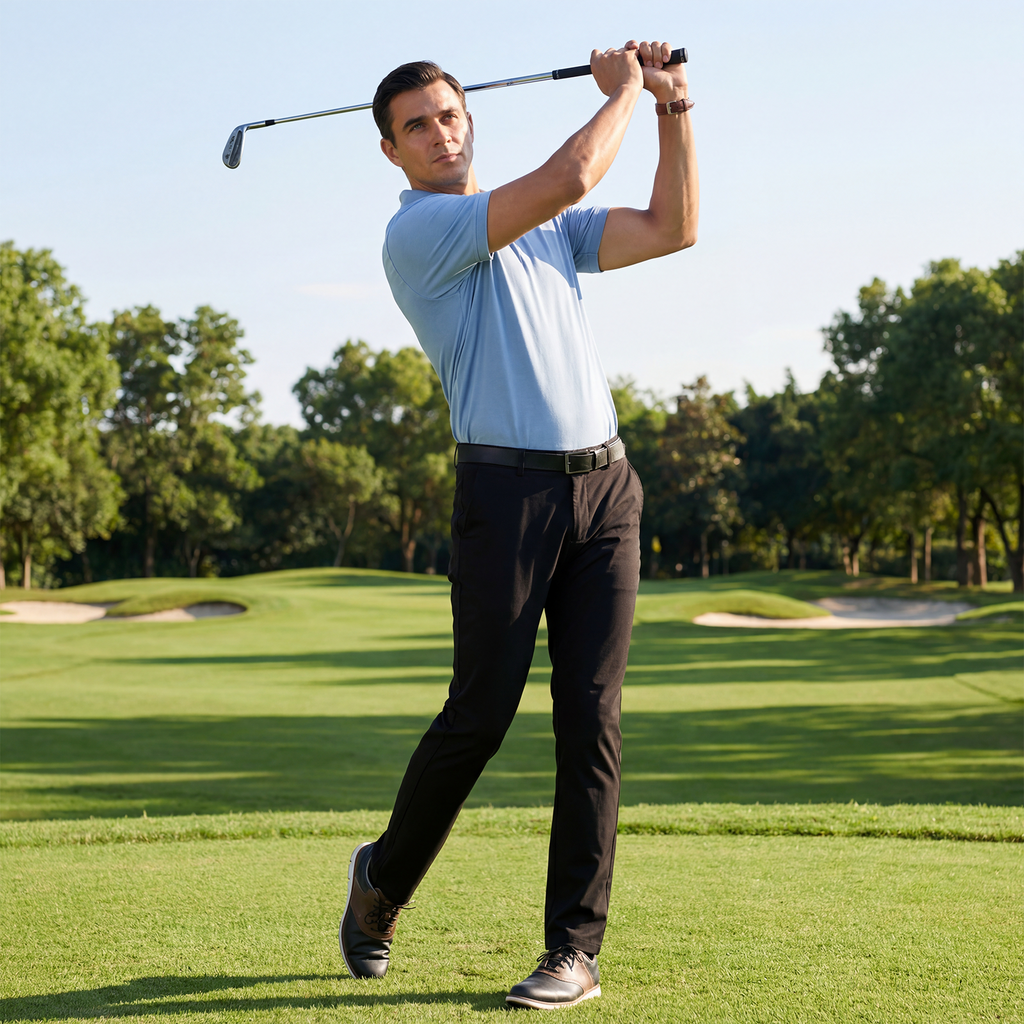 Exclusive Interlock Supima Polos for Elite Men