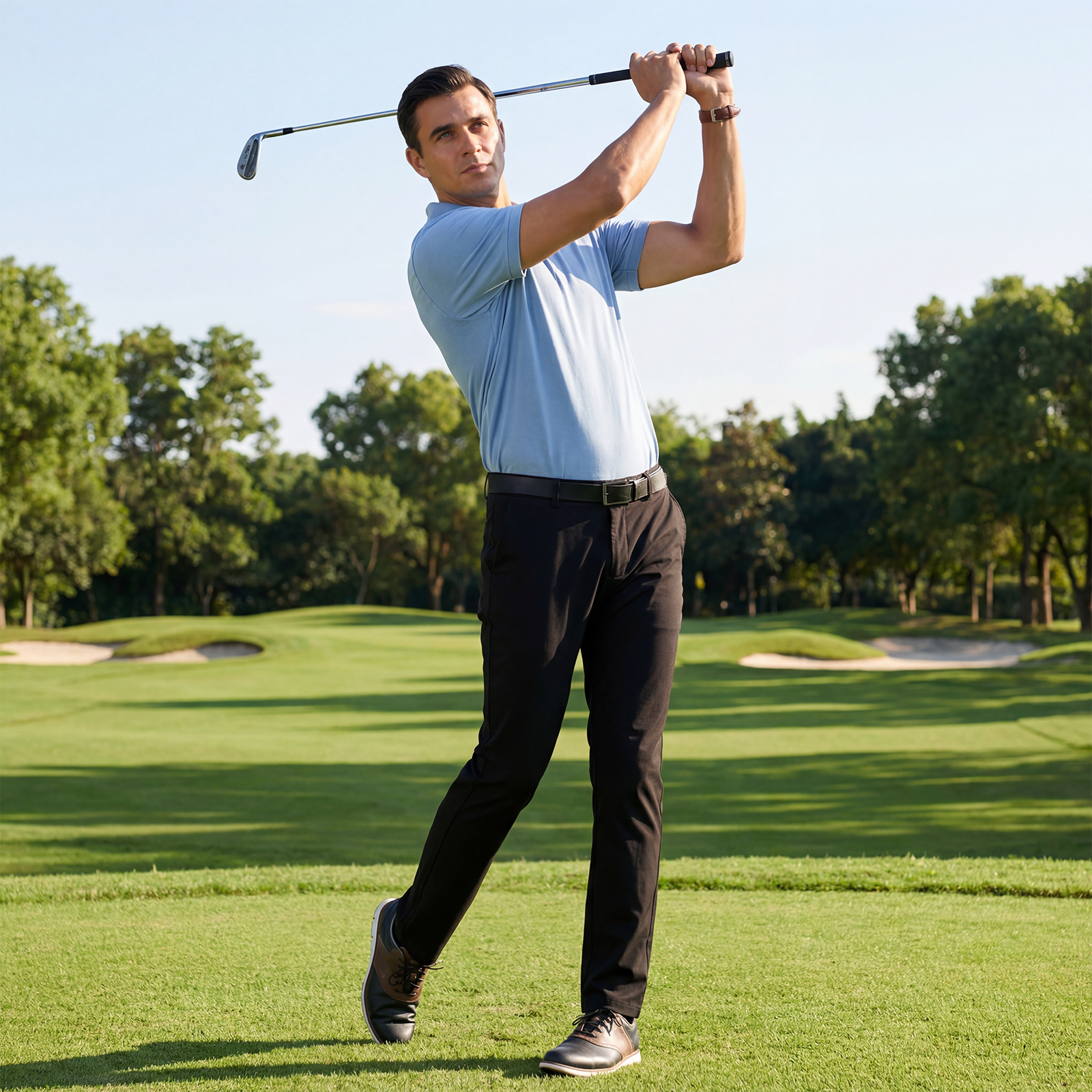 Exclusive Interlock Supima Polos for Elite Men