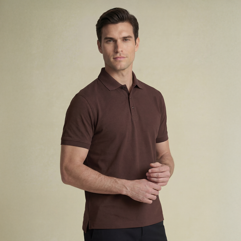 Mercerized Premium Supima Polo T-Shirt
