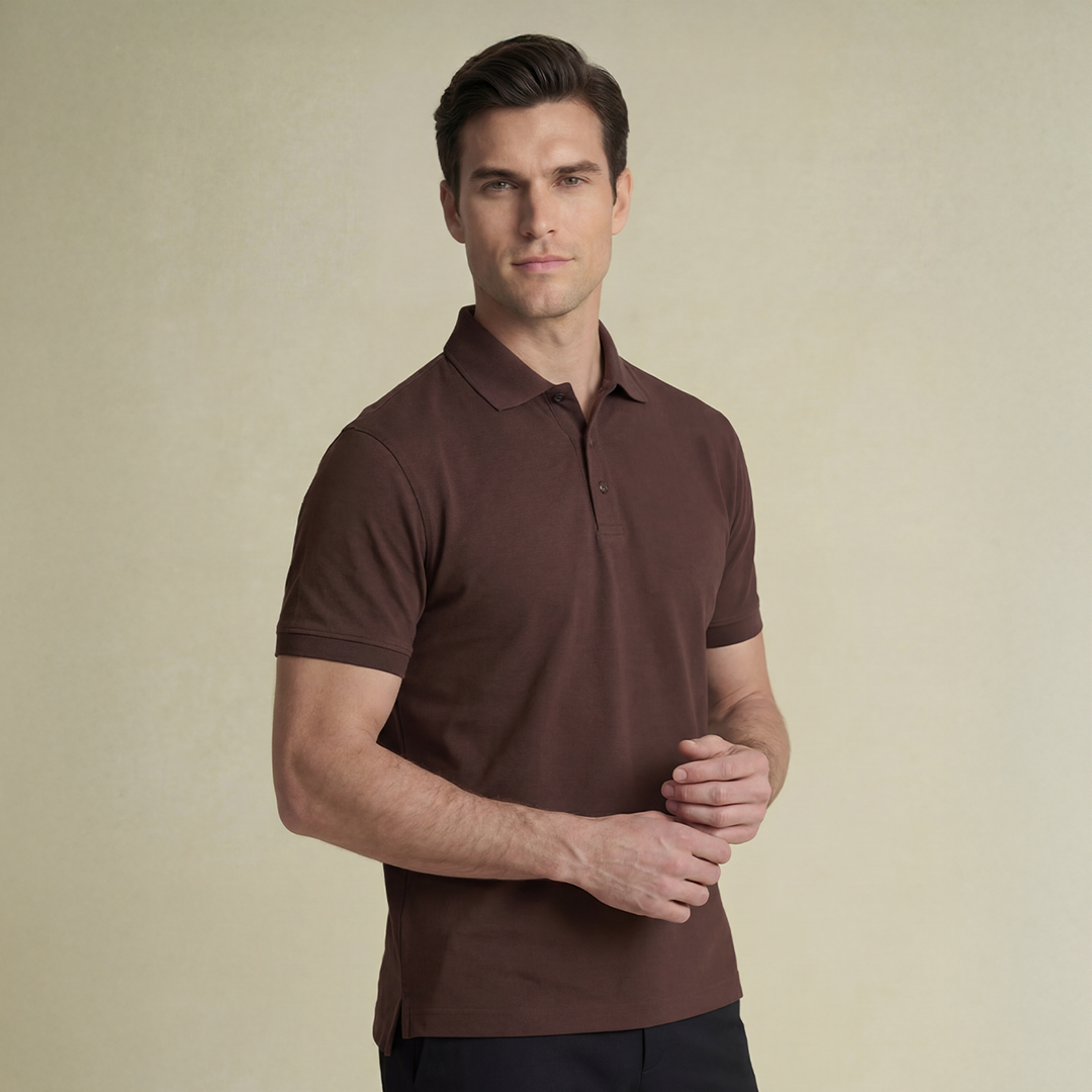 Mercerized Premium Supima Polo T-Shirt