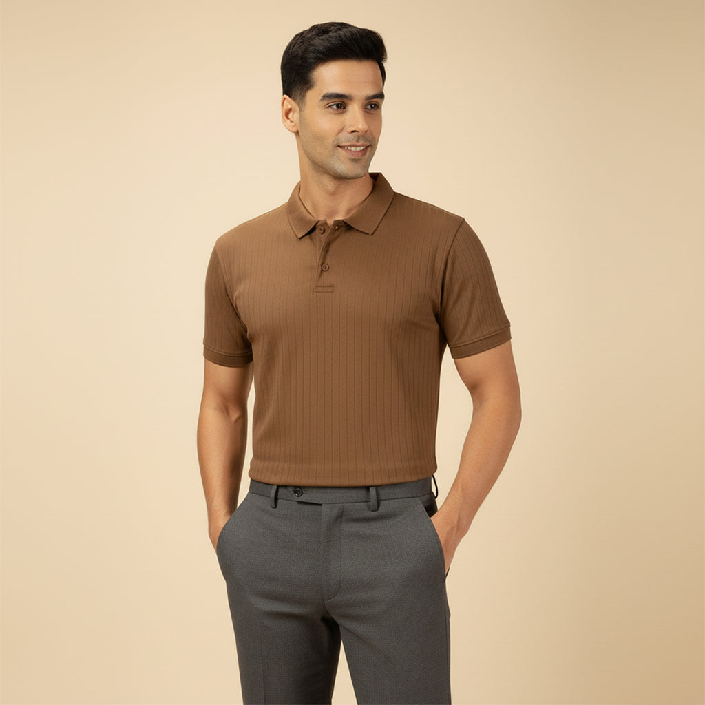 Supima Cotton Drop Needle Polo