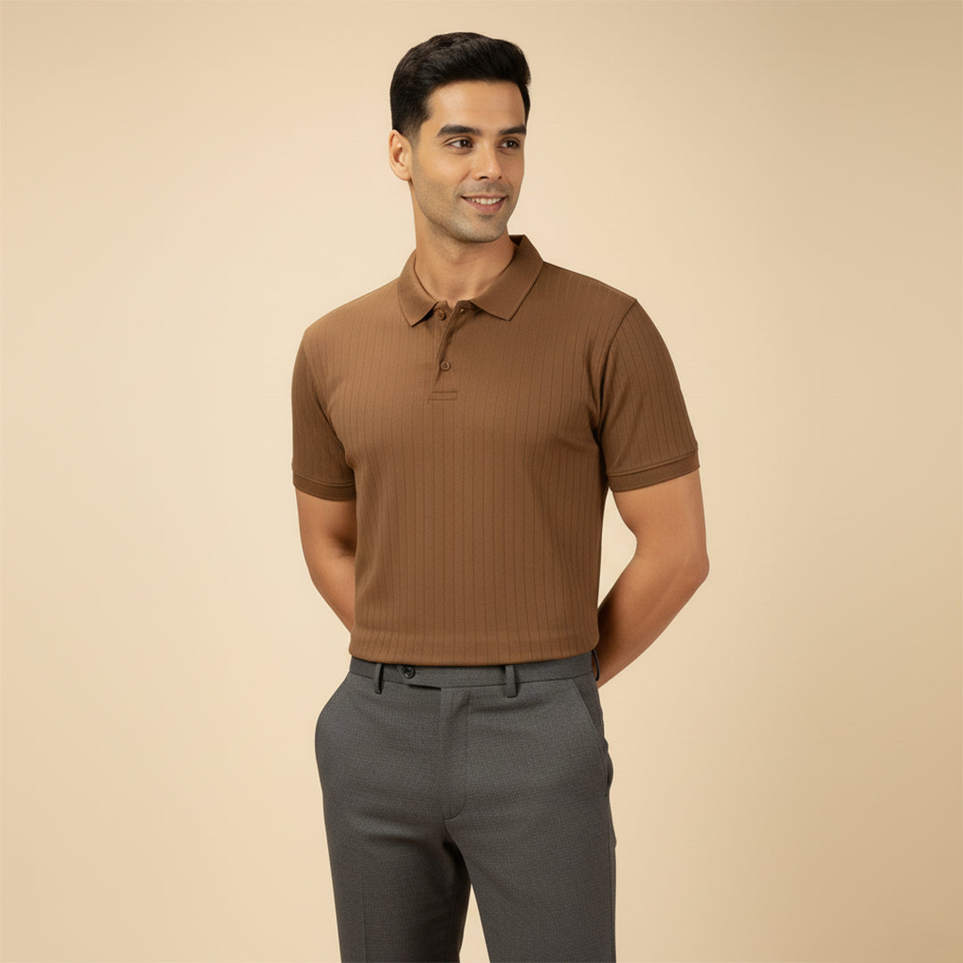 Supima Cotton Drop Needle Polo