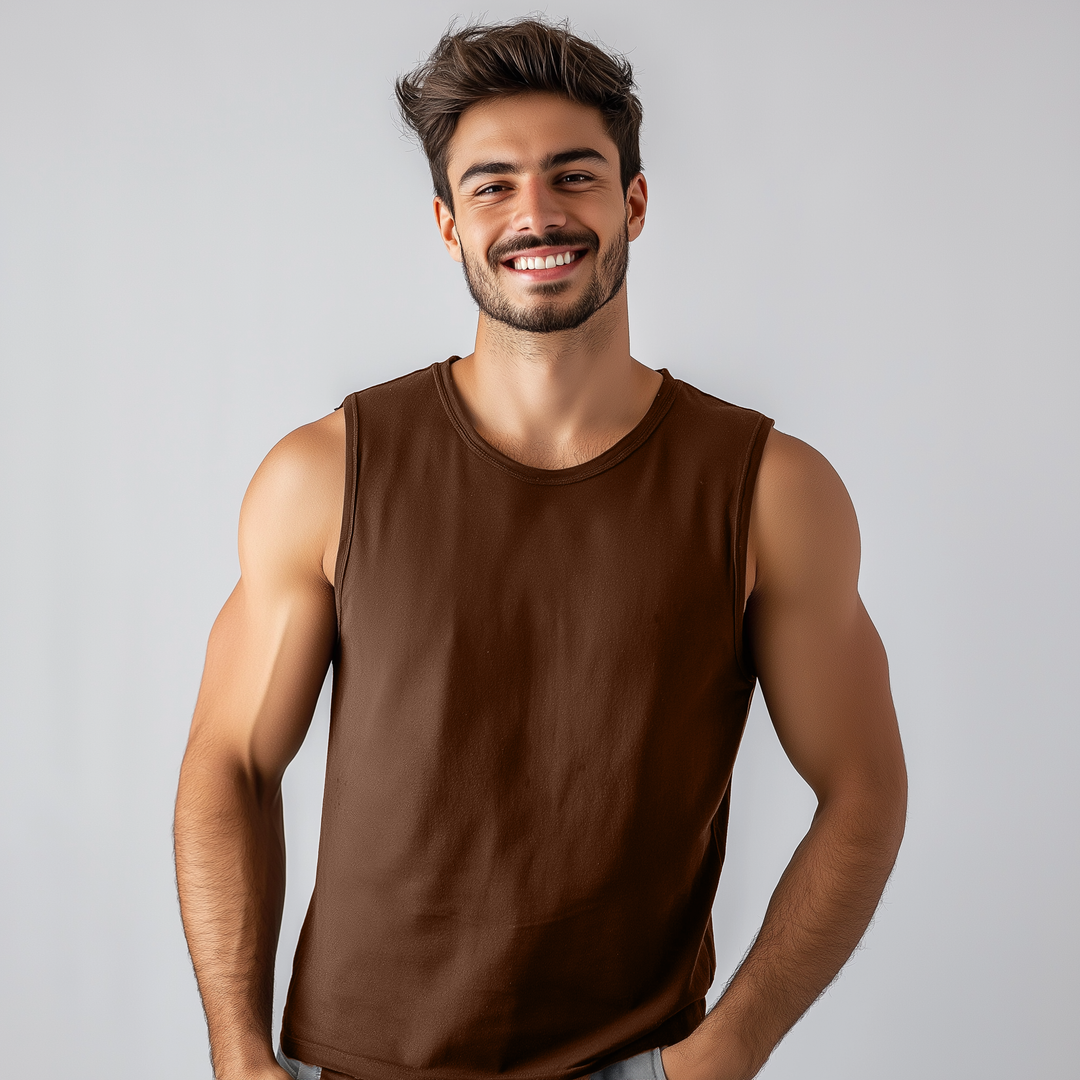 Soft Bamboo Sleeveless Crew