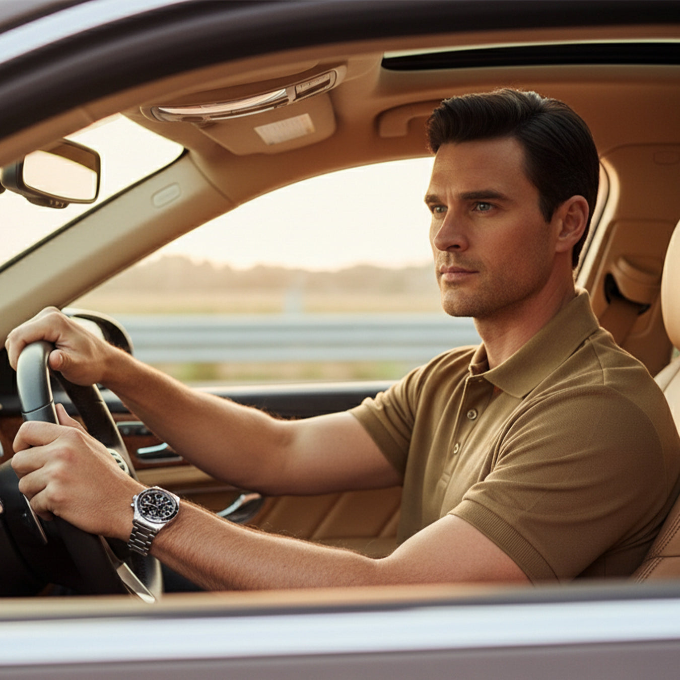 Exclusive Interlock Supima Polos for Elite Men