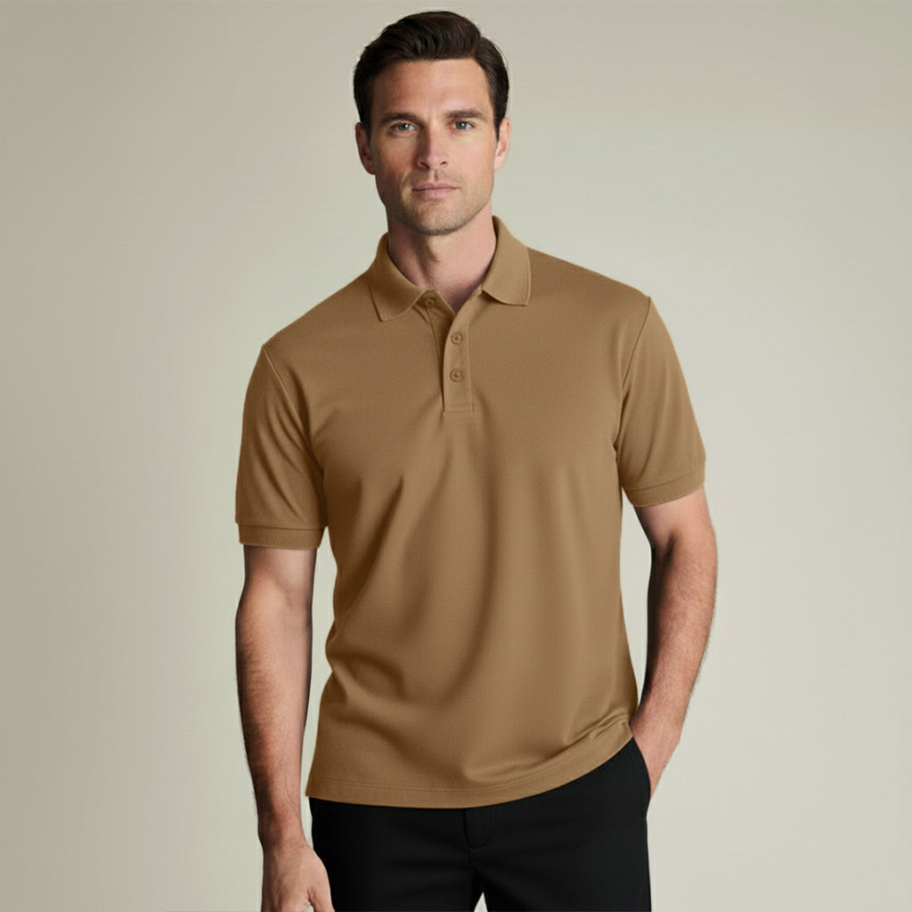 Exclusive Interlock Supima Polos for Elite Men