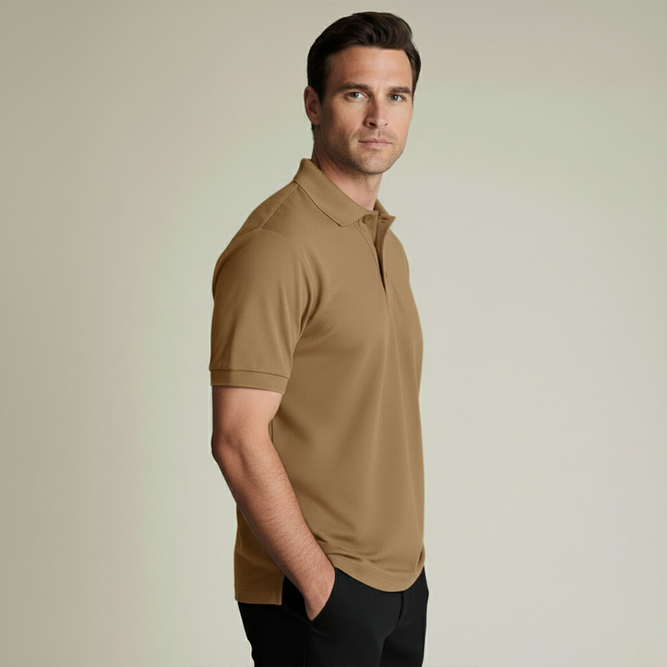 Exclusive Interlock Supima Polos for Elite Men