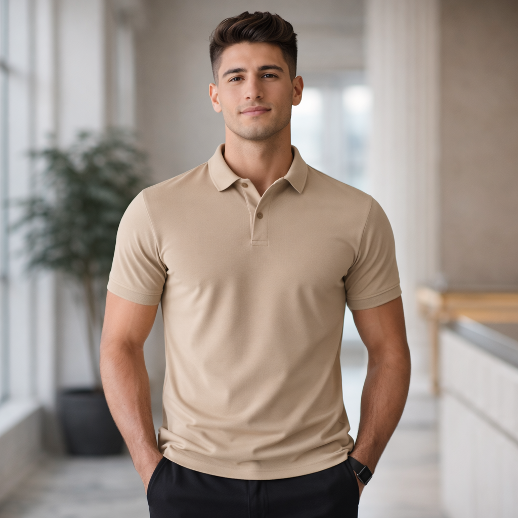 Exclusive Interlock Supima Polos for Elite Men - Clearance Collection