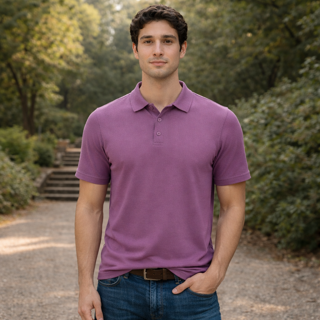 Exclusive Interlock Supima Polos for Elite Men - Clearance Collection