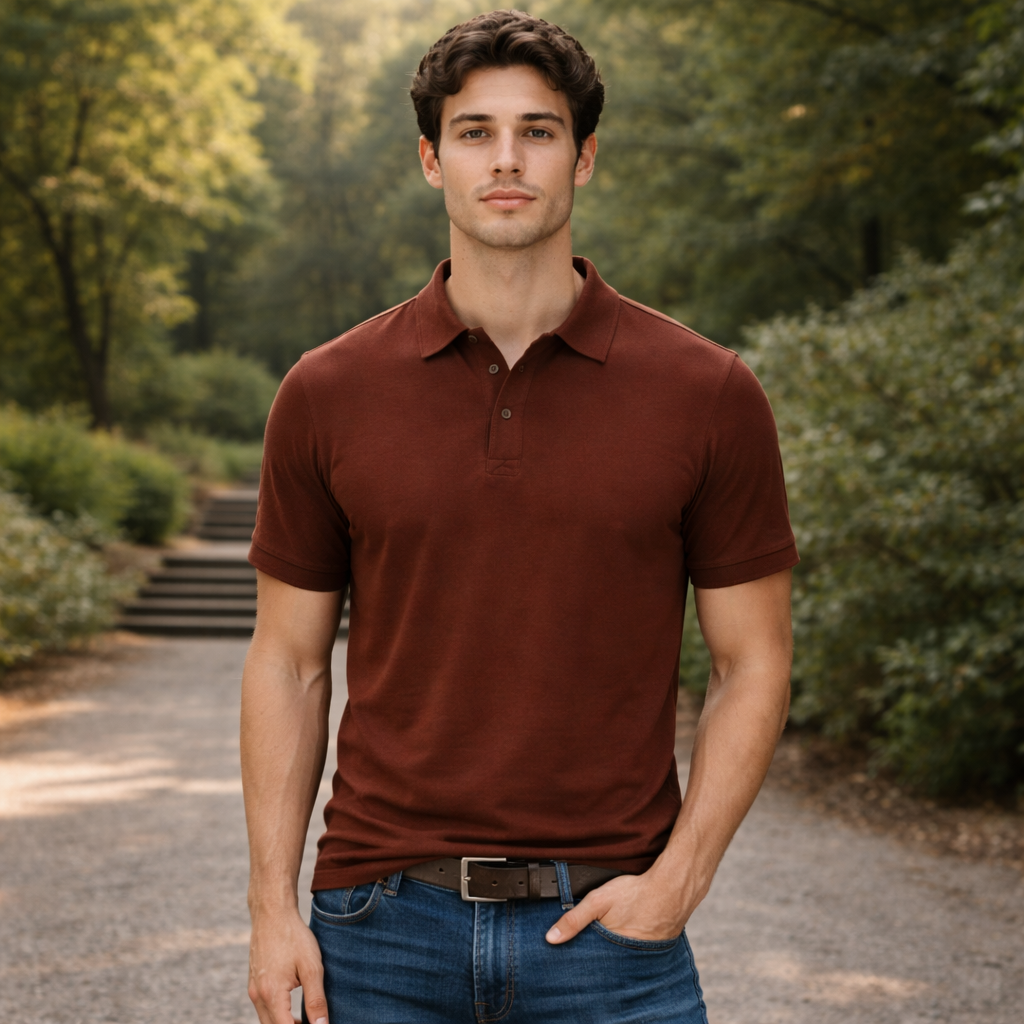Exclusive Interlock Supima Polos for Elite Men - Clearance Collection