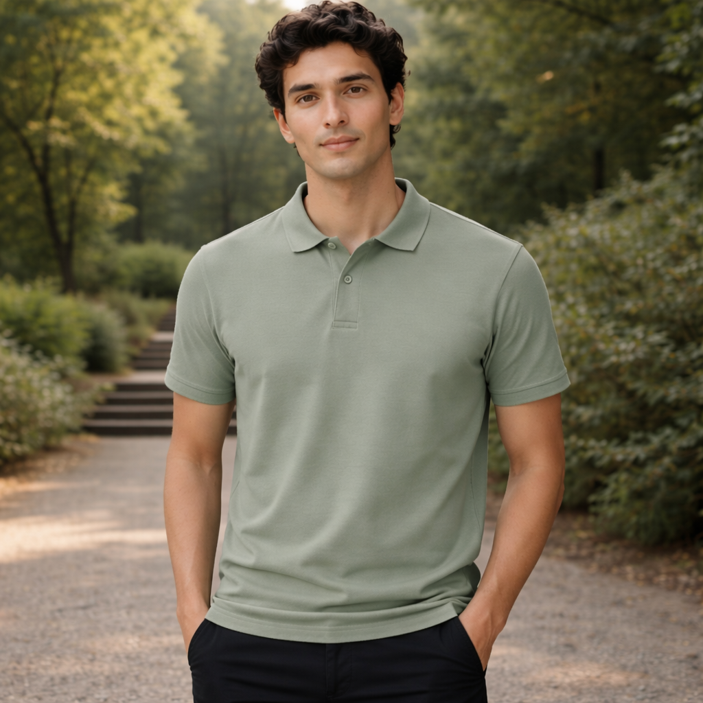 Exclusive Interlock Supima Polos for Elite Men - Clearance Collection