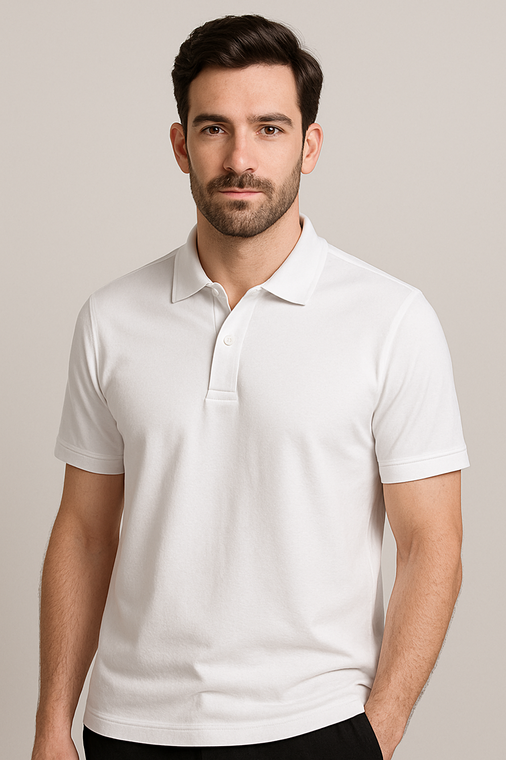 Exclusive Interlock Supima Polos for Elite Men