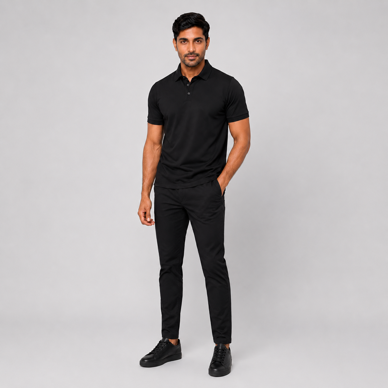 Exclusive Interlock Supima Polos for Elite Men
