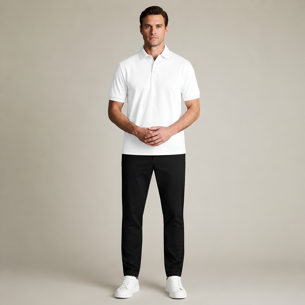 Exclusive Interlock Supima Polos for Elite Men