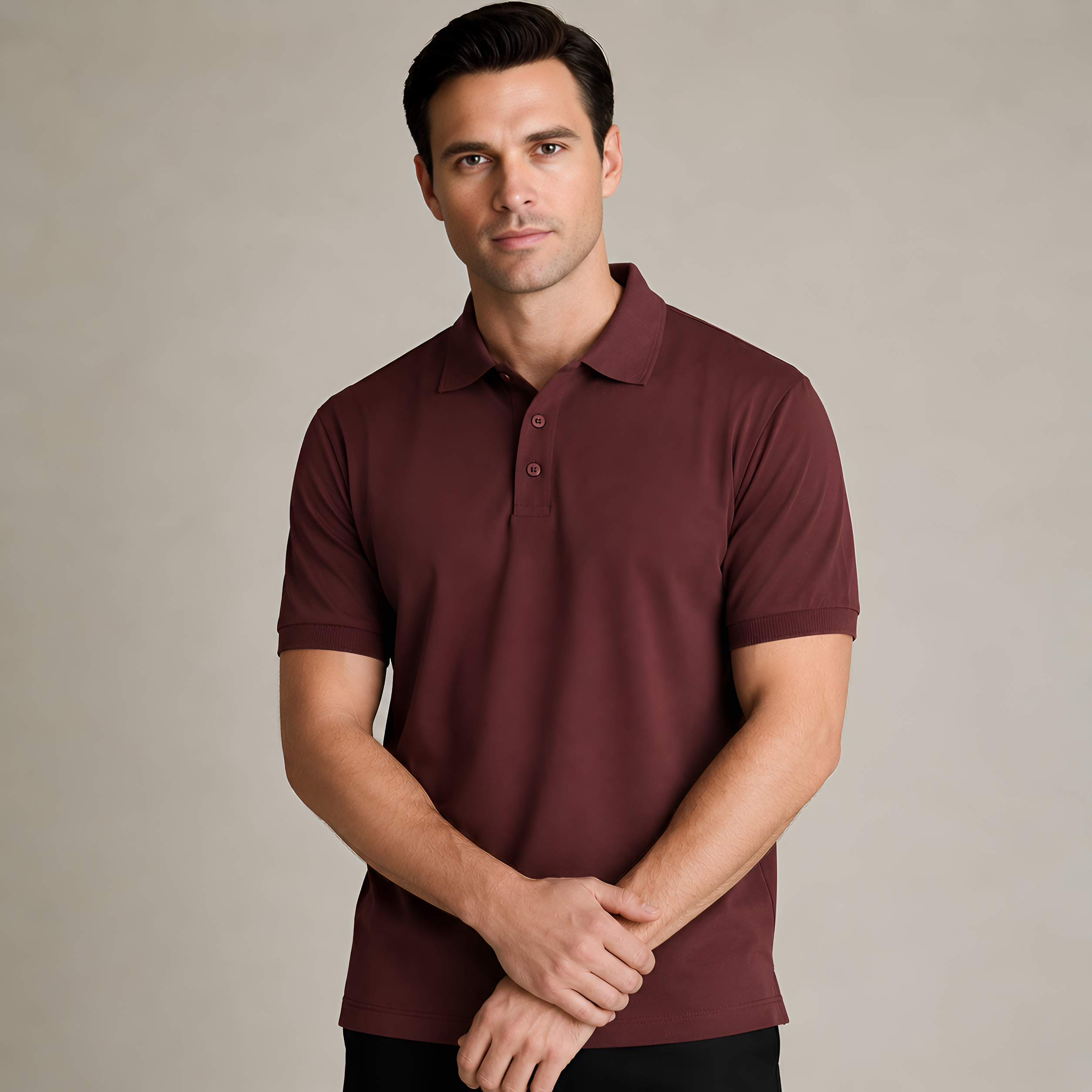 Exclusive Interlock Supima Polos for Elite Men