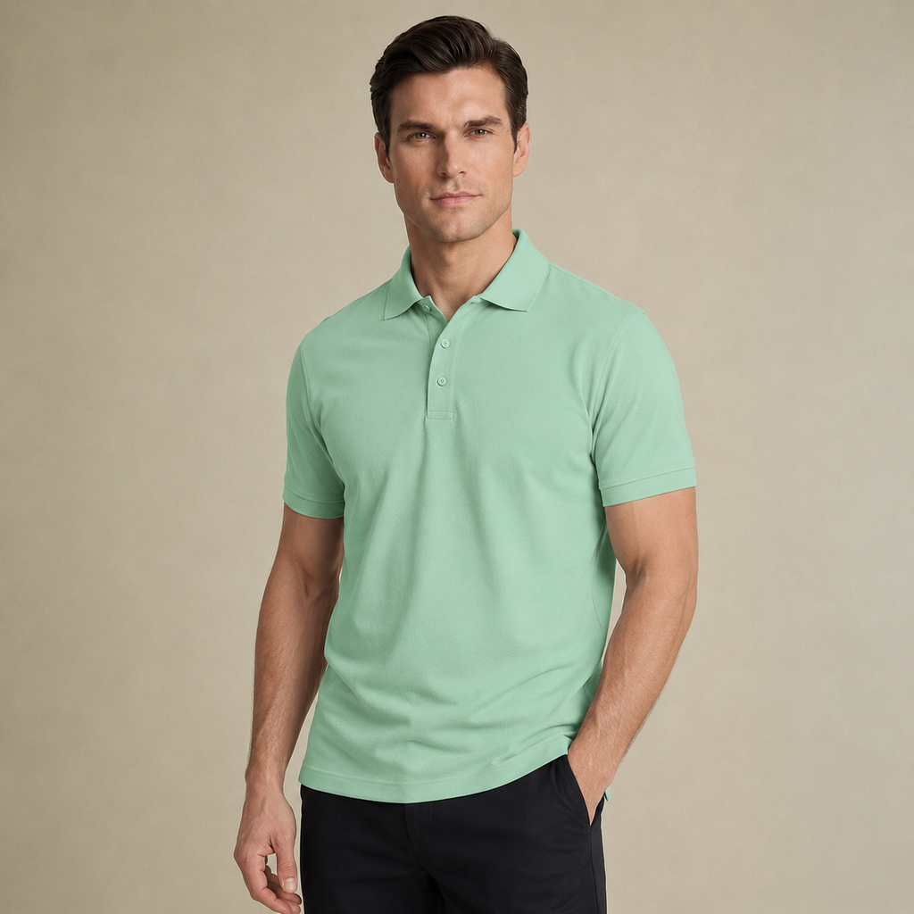 Premium Supima Lycra Polo T-Shirt