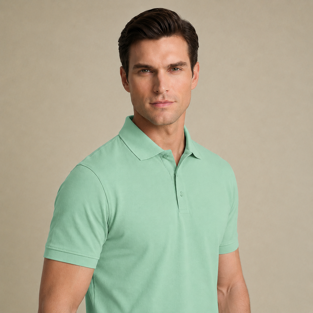 Premium Supima Lycra Polo T-Shirt