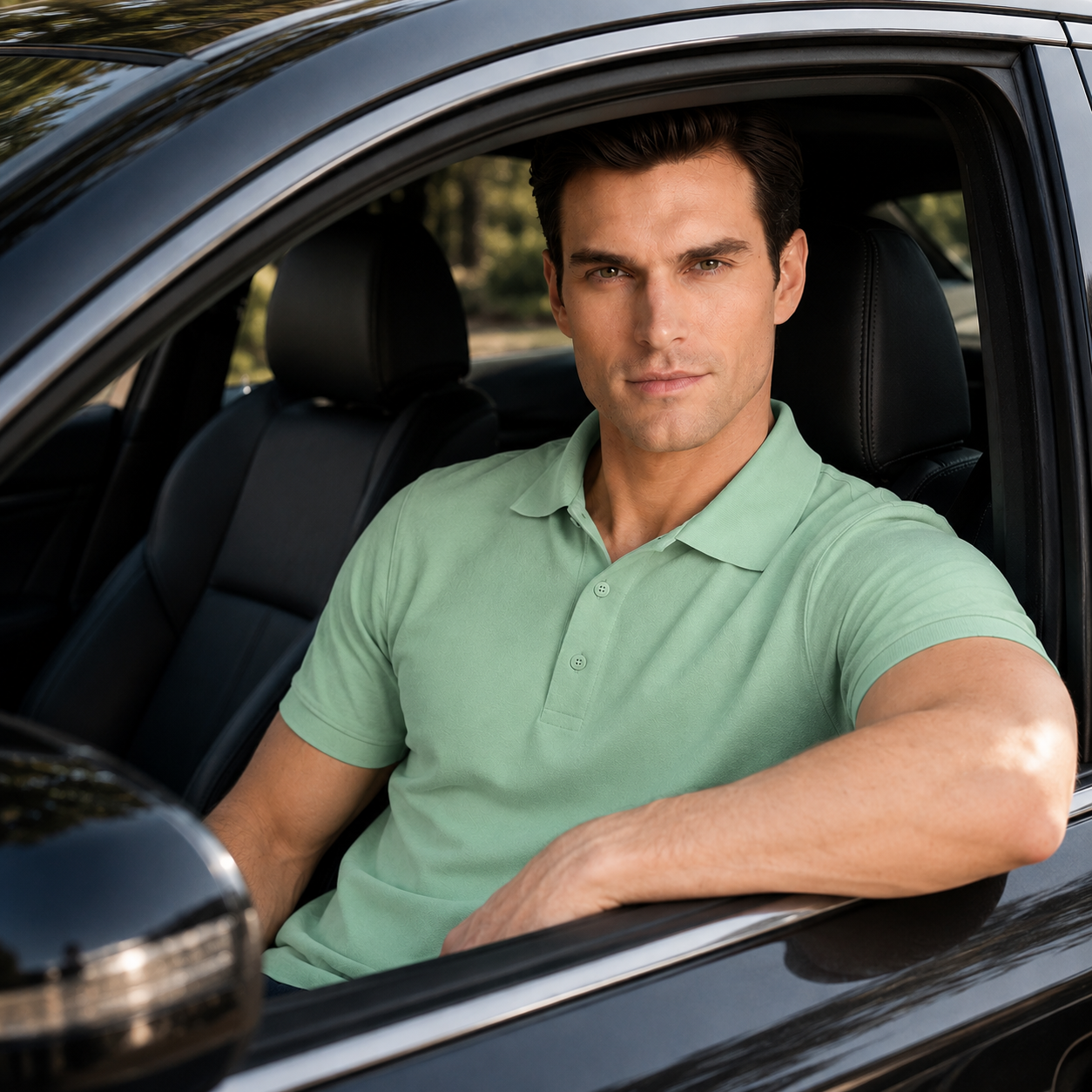 Premium Supima Lycra Polo T-Shirt