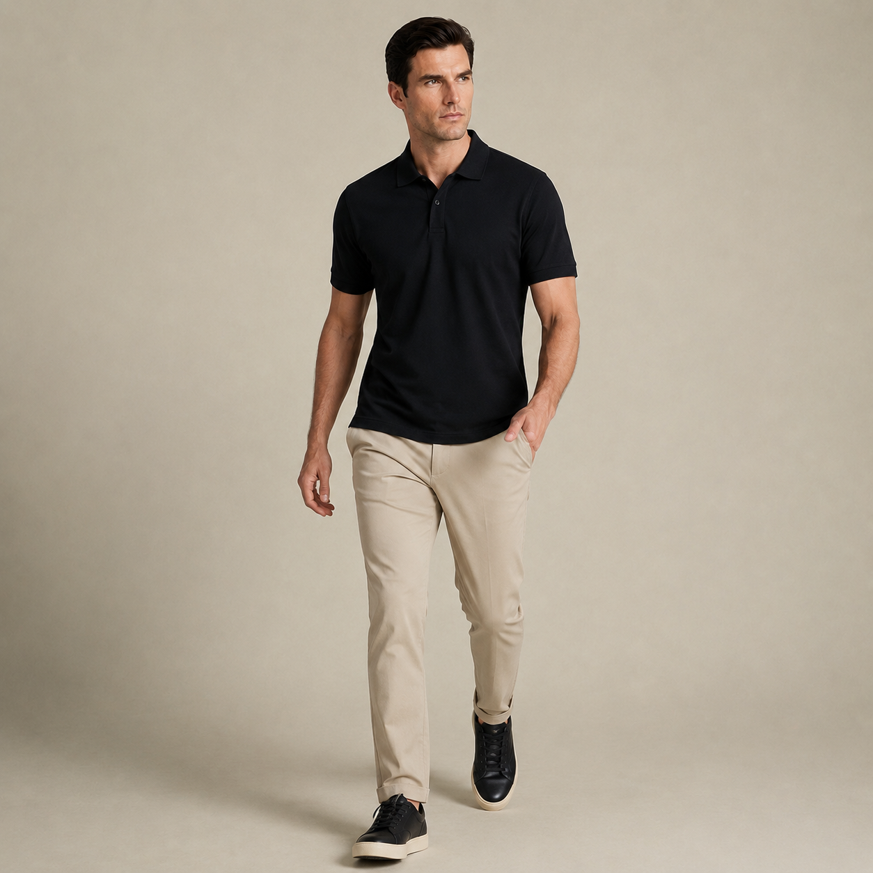 Premium Supima Lycra Polo T-Shirt