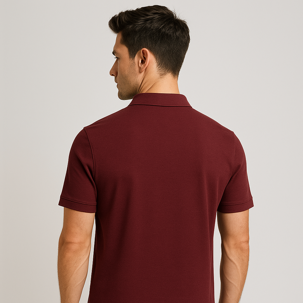 Soft Bamboo Polo T-Shirt (Zipper)