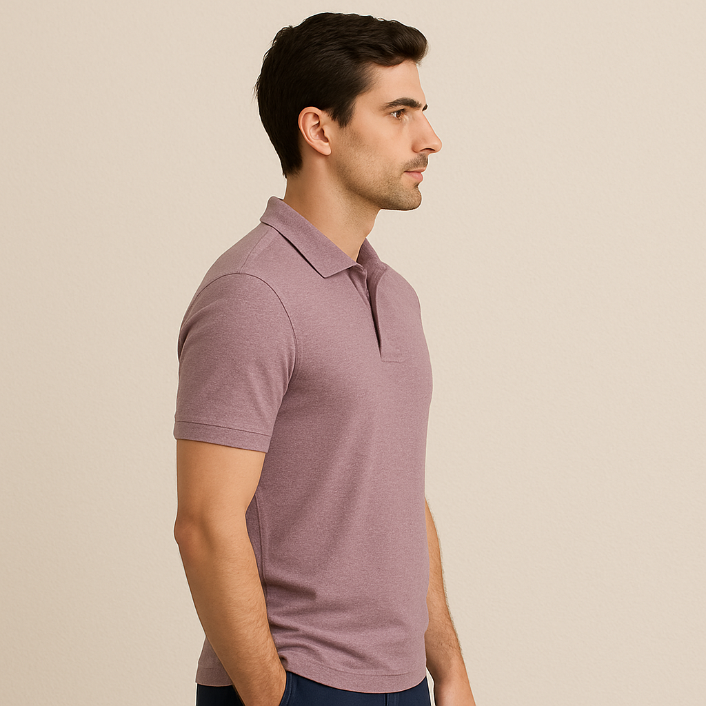 Soft Bamboo Polo T-Shirts (Button)