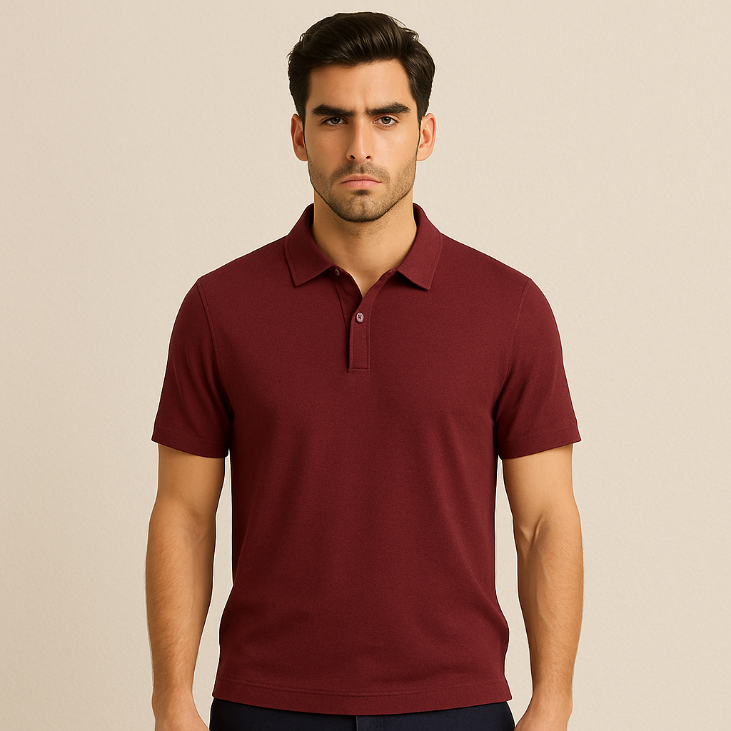 Soft Bamboo Polo T-Shirts (Button)