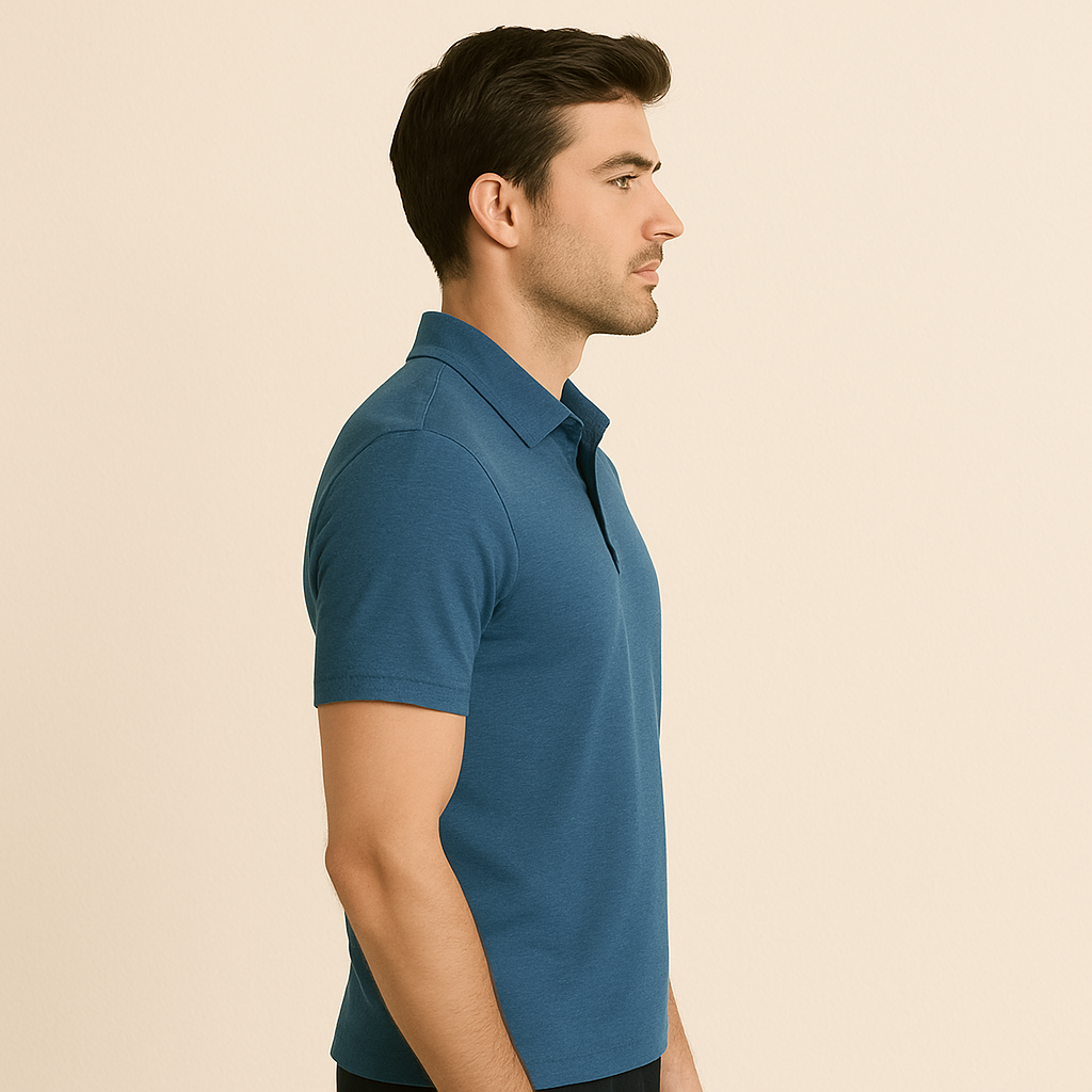 Soft Bamboo Polo T-Shirts (Button)