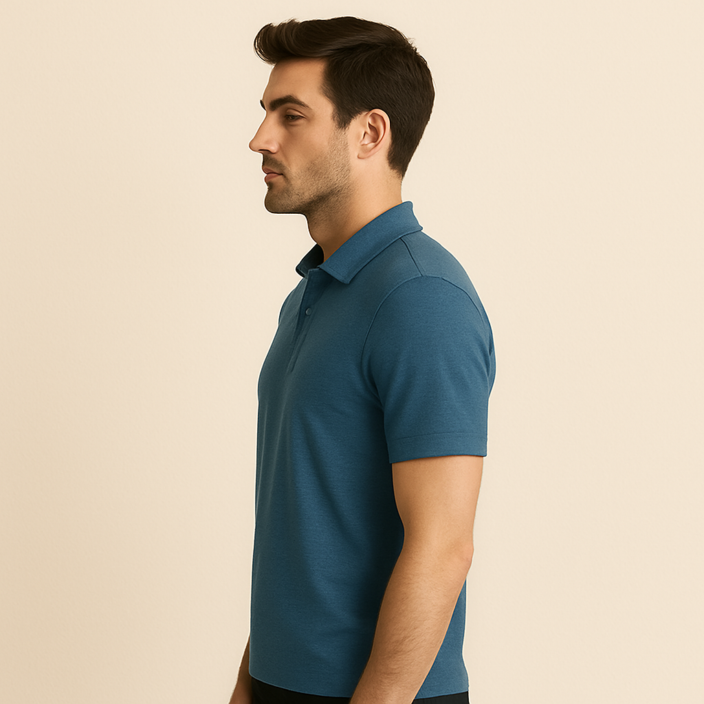 Soft Bamboo Polo T-Shirts (Button)