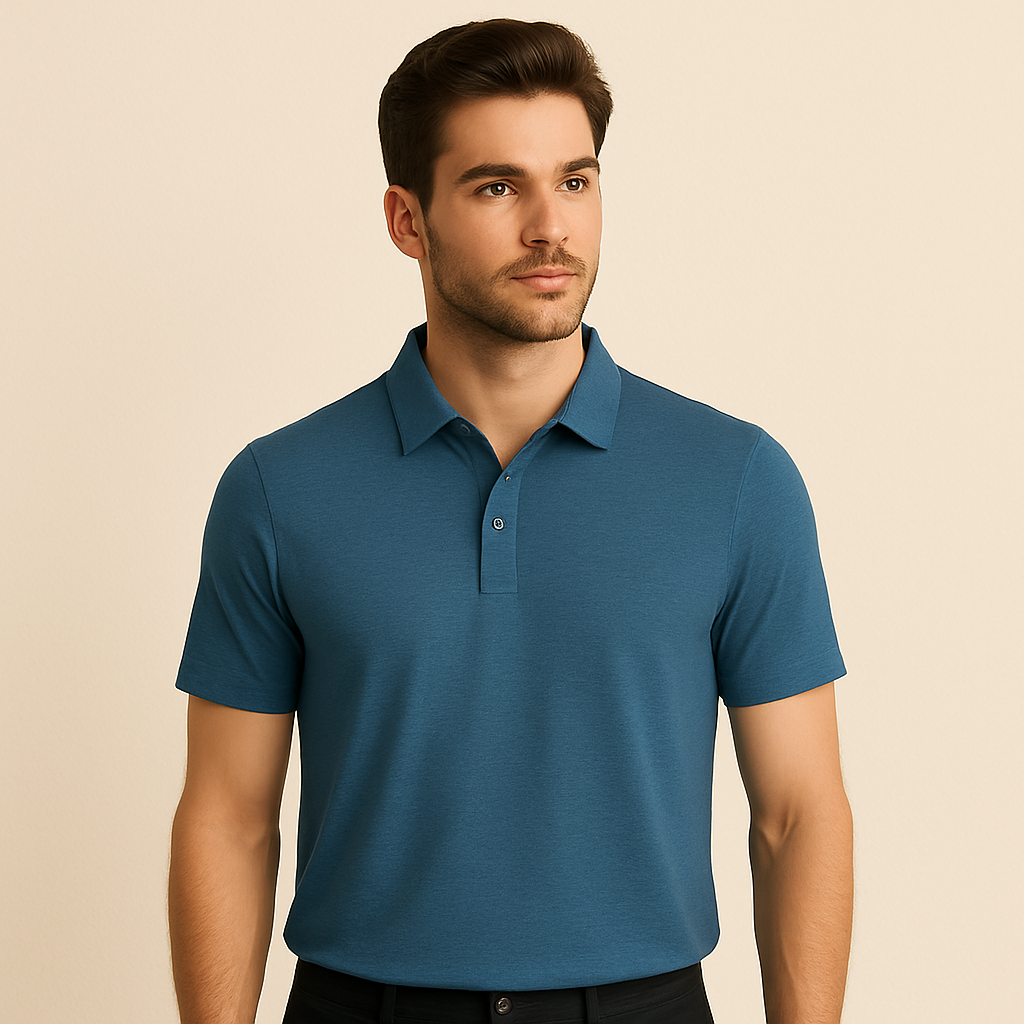 Soft Bamboo Polo T-Shirts (Button)