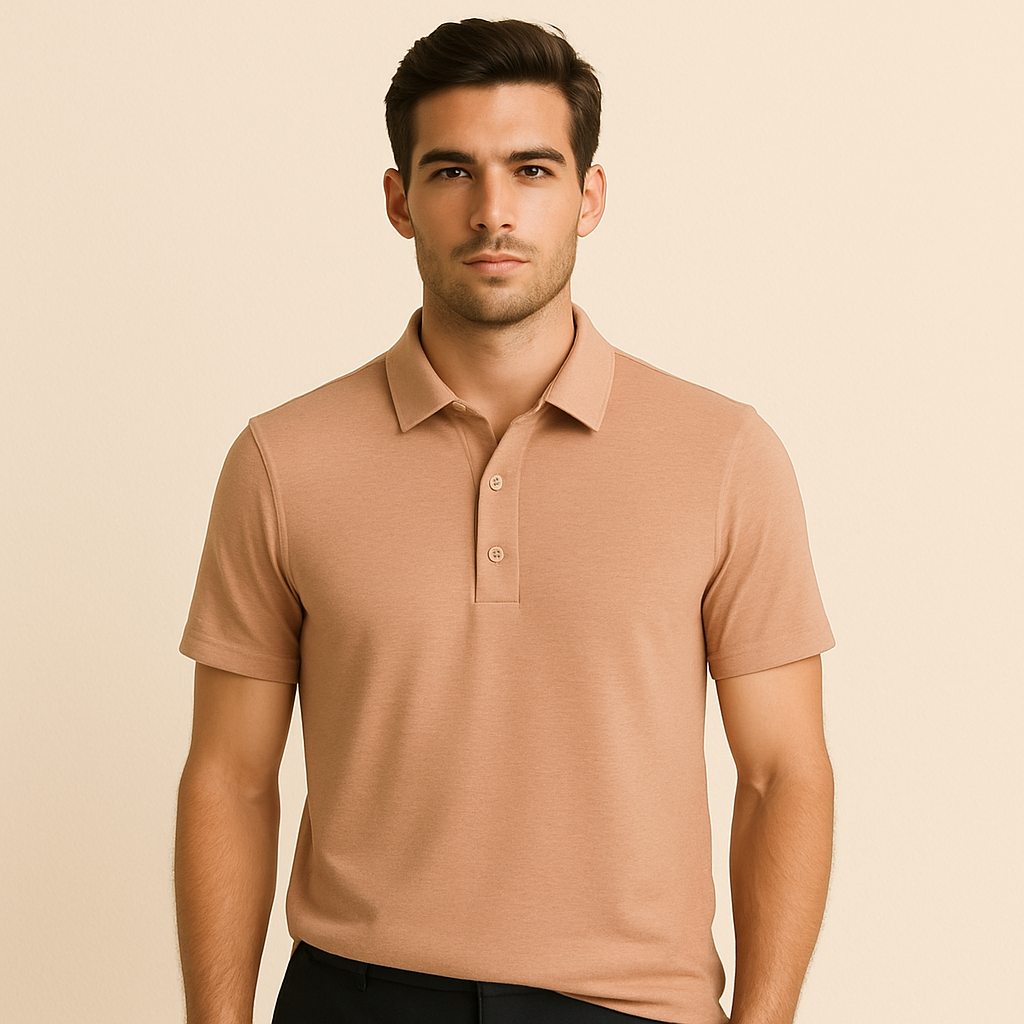 Soft Bamboo Polo T-Shirts (Button)