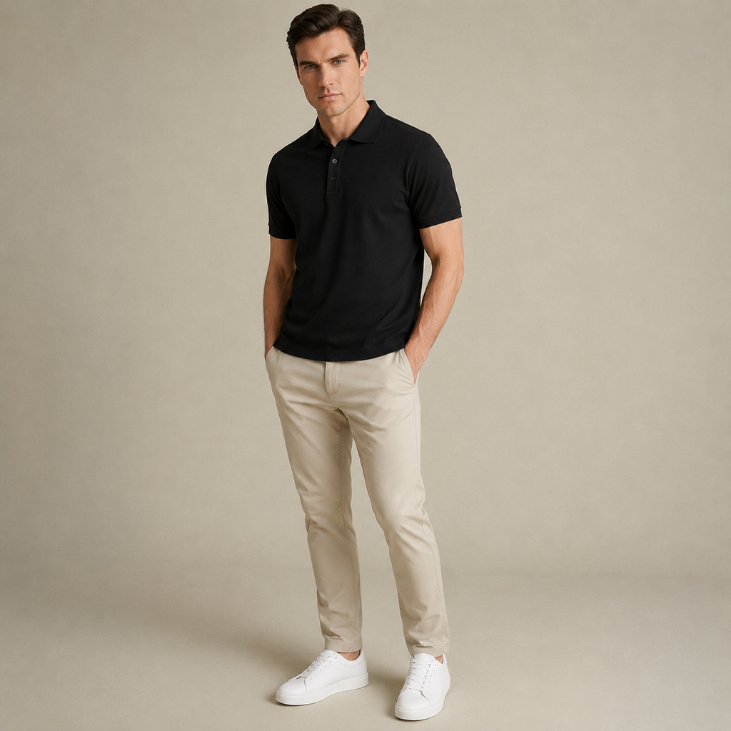 Premium Supima Pique Polo T-Shirt