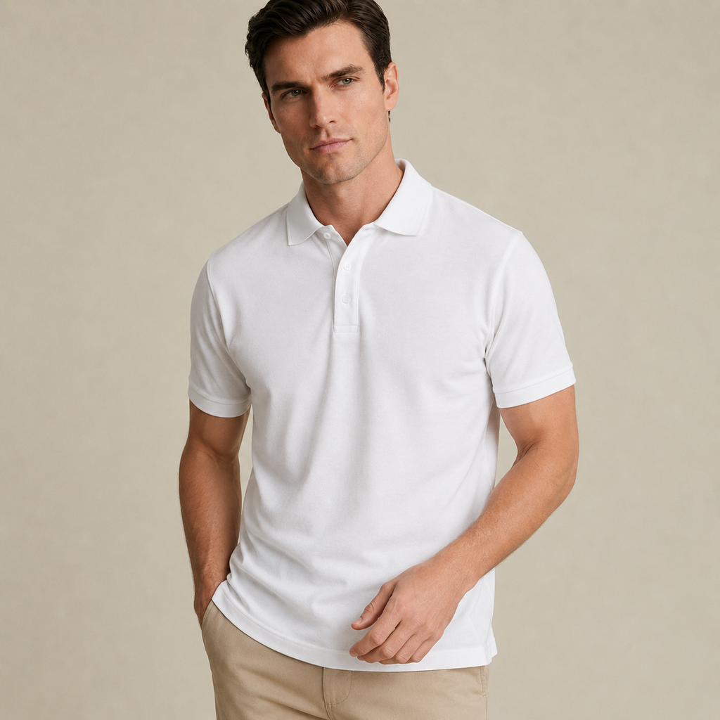 Premium Supima Pique Polo T-Shirt