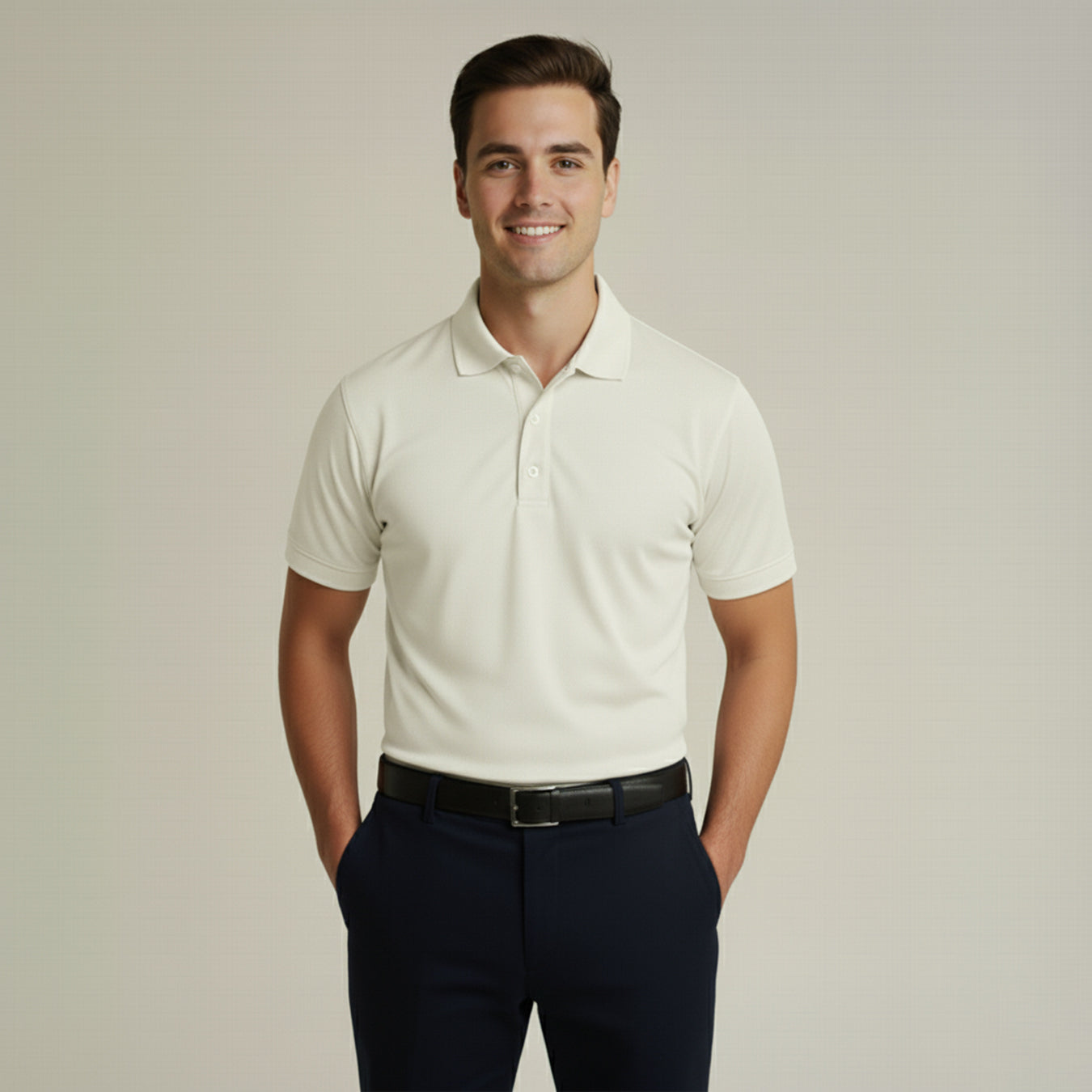 Premium Supima Lycra Polo T-Shirt