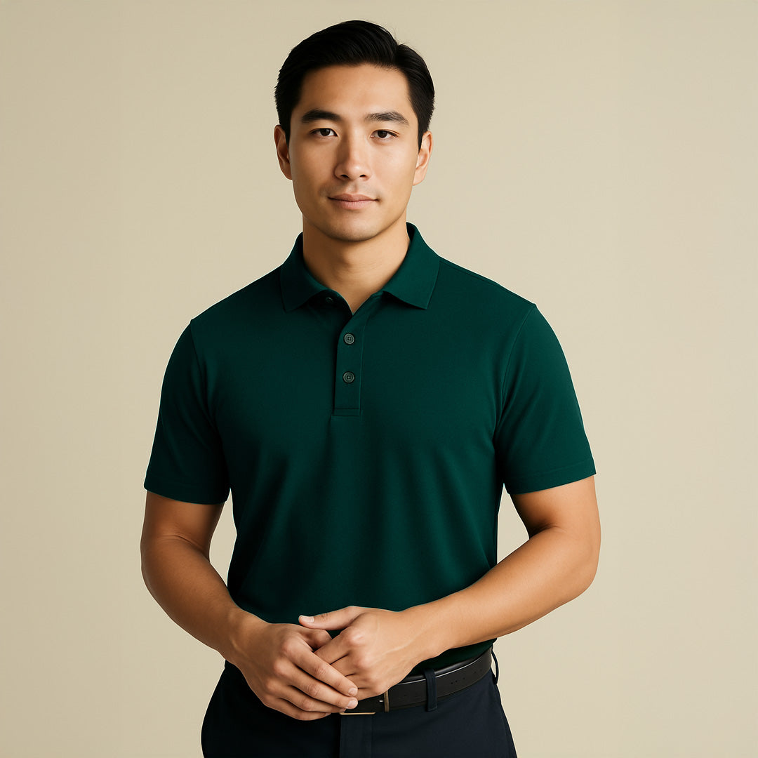Mercerized Premium Supima Polo T-Shirt