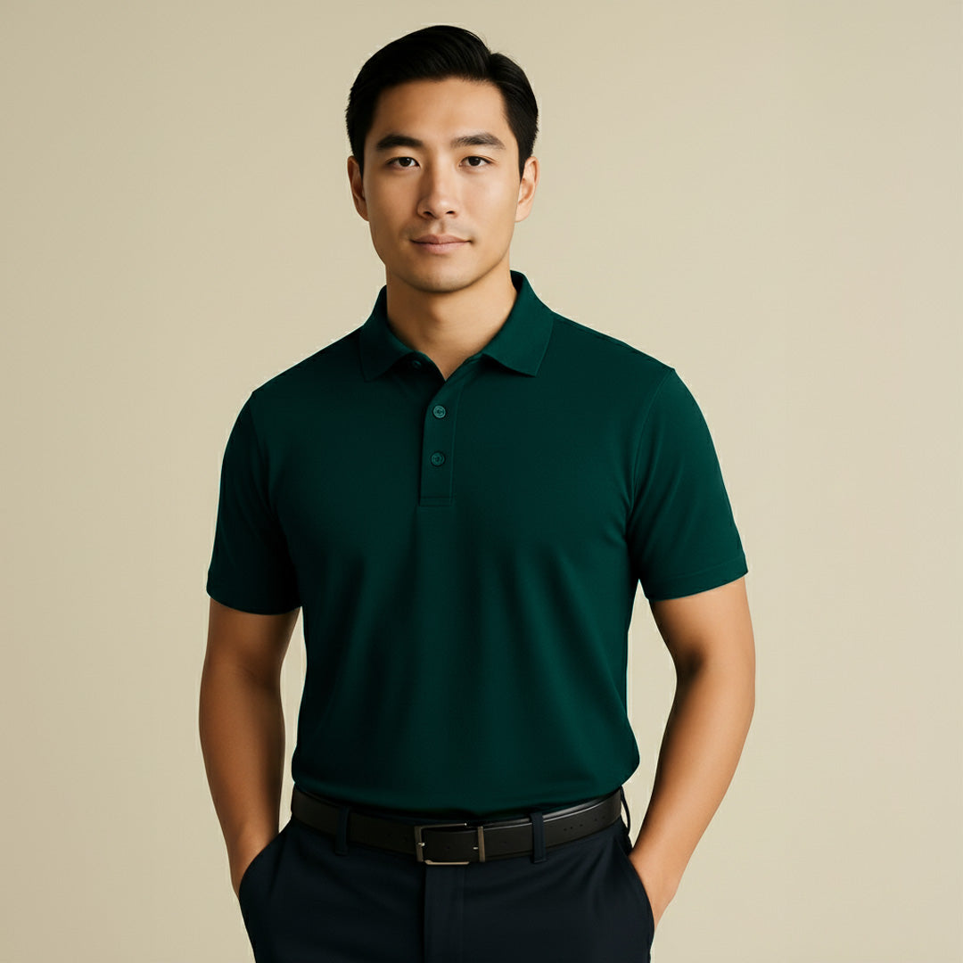 Mercerized Premium Supima Polo T-Shirt