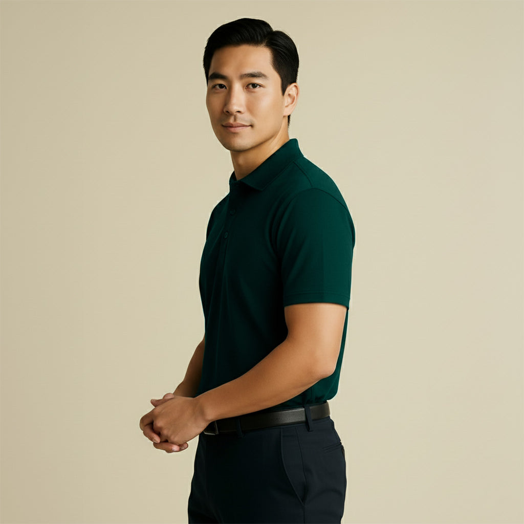 Mercerized Premium Supima Polo T-Shirt