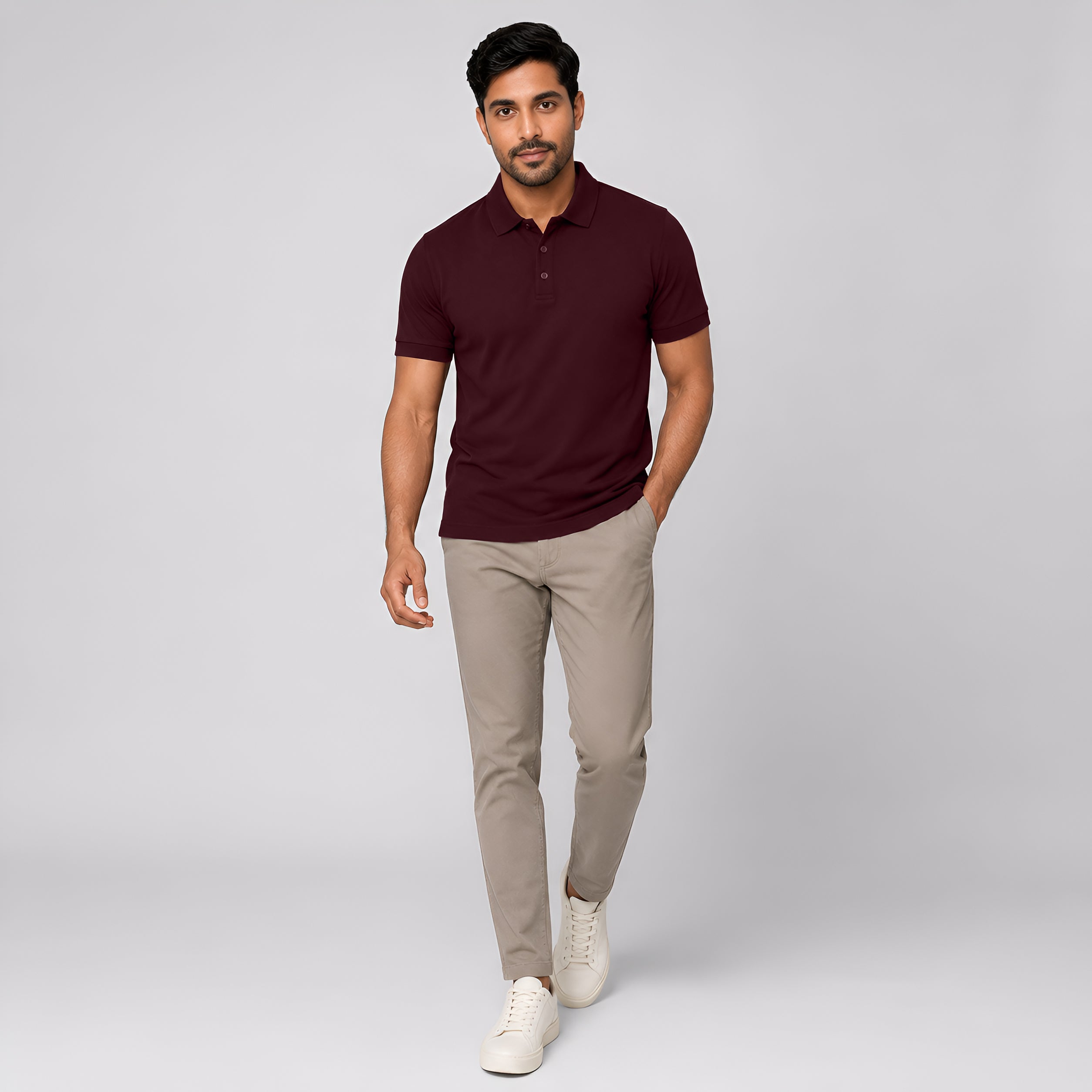 Exclusive Interlock Supima Polos for Elite Men