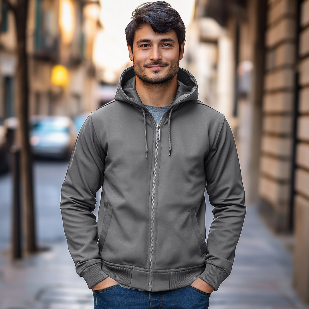 Premium Supima Zipper Hoodie for Elite Men: India’s Ultimate Winter Shield