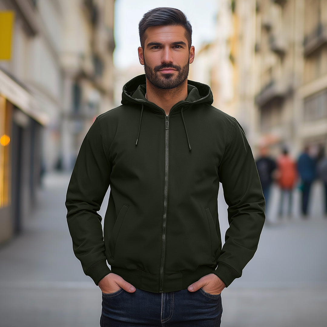 Premium Supima Zipper Hoodie for Elite Men: India’s Ultimate Winter Shield (Plus)