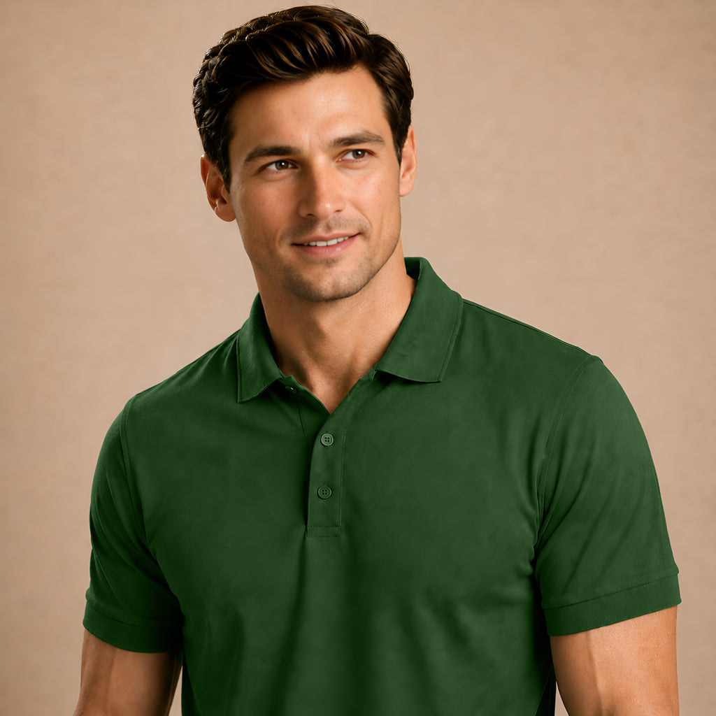 Signature Single Jersey Supima Polo T-Shirt for Elite Men