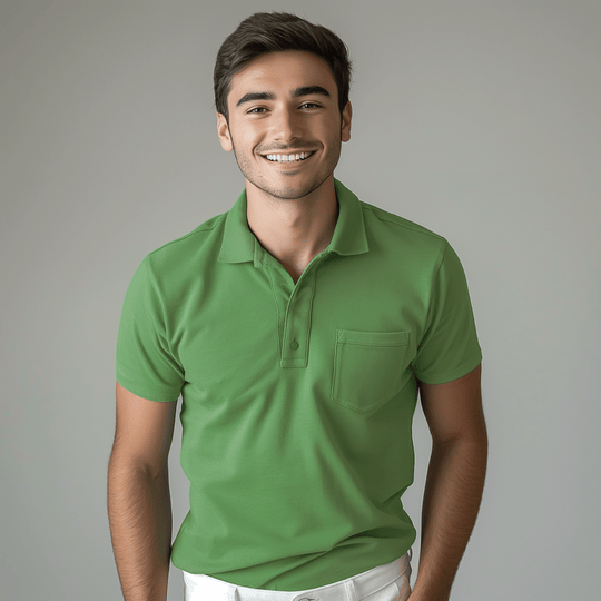 Premium Men's Supima Pocket Polo T-Shirt