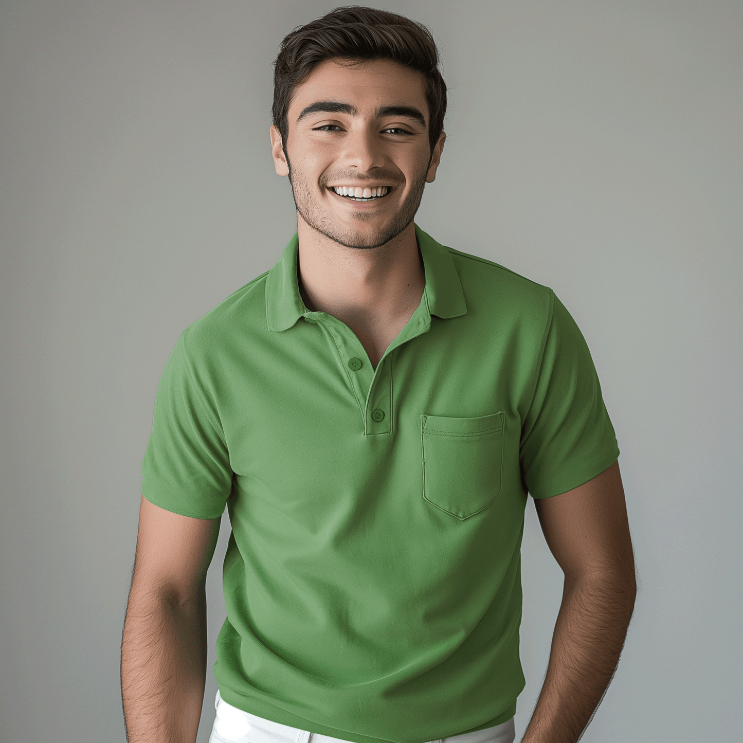 Premium Men's Supima Pocket Polo T-Shirt