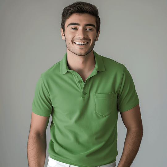 Premium Men's Supima Pocket Polo T-Shirt