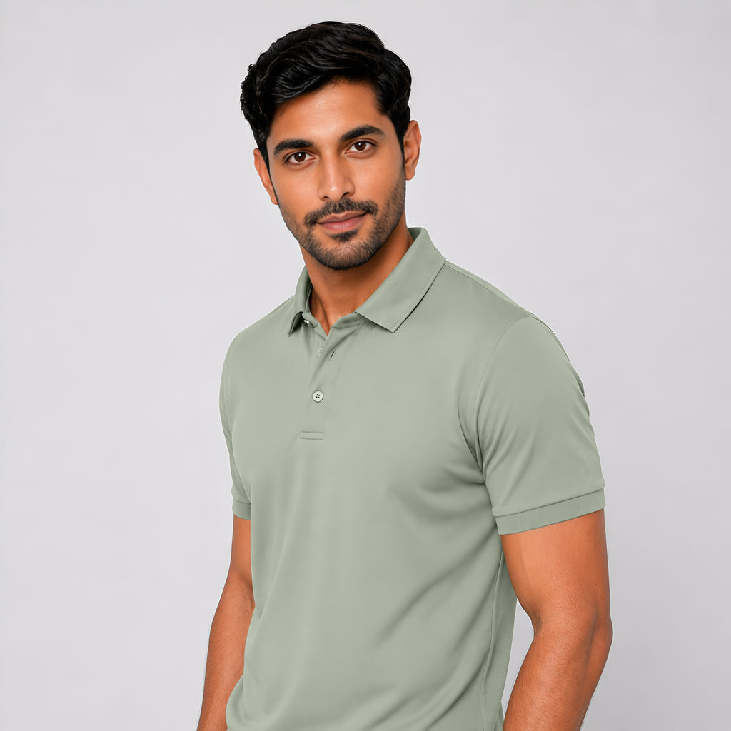 Exclusive Interlock Supima Polos for Elite Men