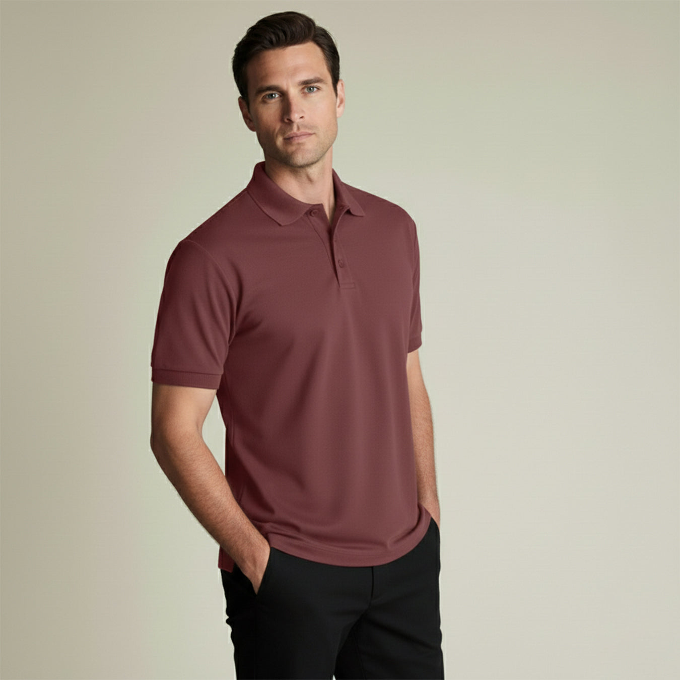 Exclusive Interlock Supima Polos for Elite Men