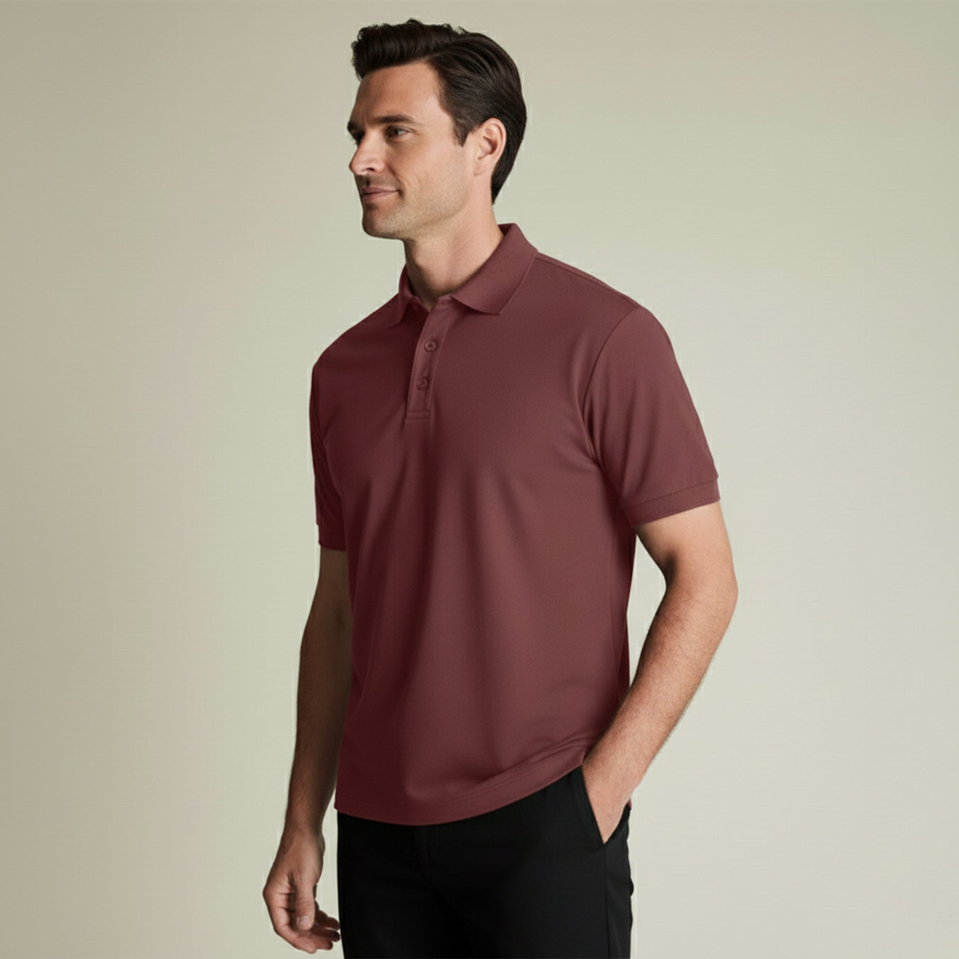 Exclusive Interlock Supima Polos for Elite Men