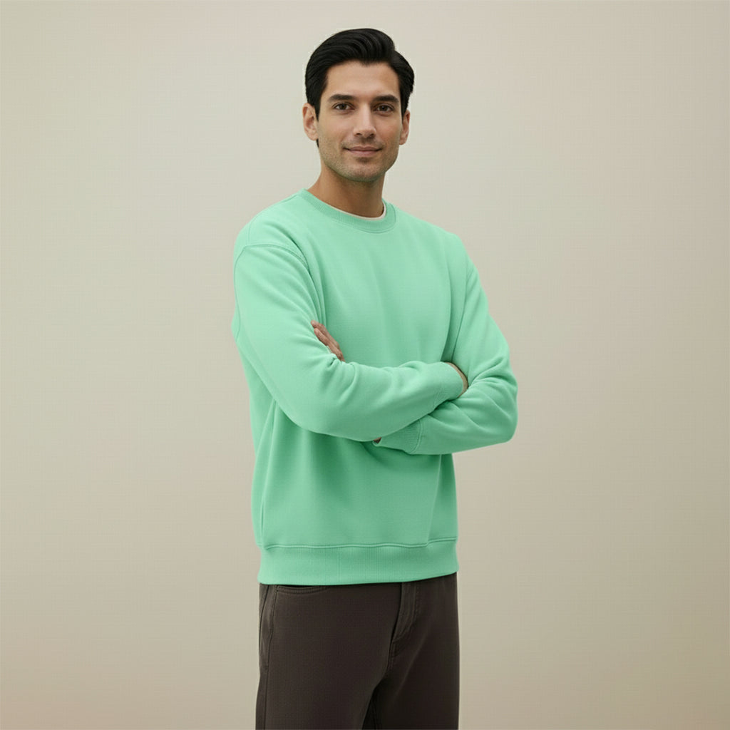Premium Supima Sweatshirt for Elite Men: India’s Ultimate Winter Shield