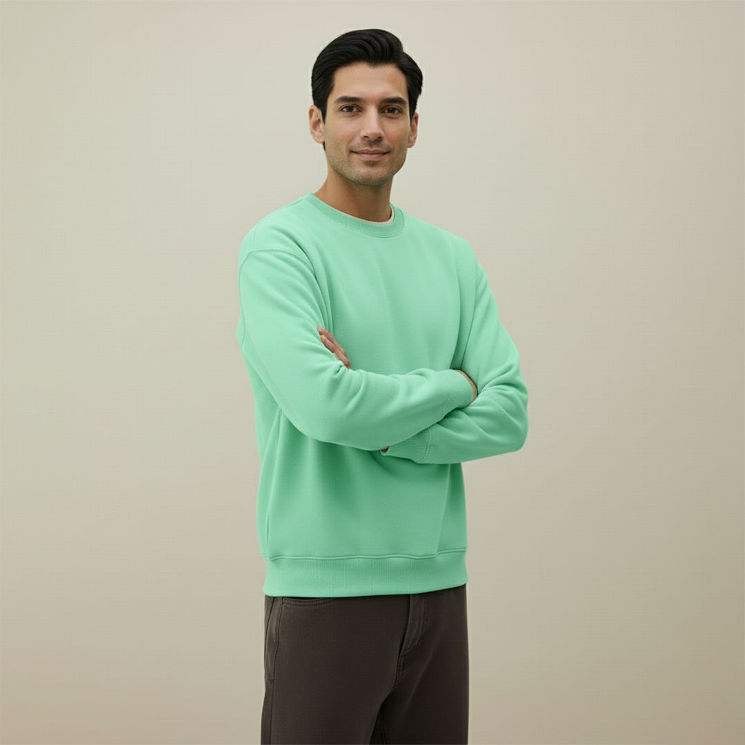 Premium Supima Sweatshirt for Elite Men: India’s Ultimate Winter Shield