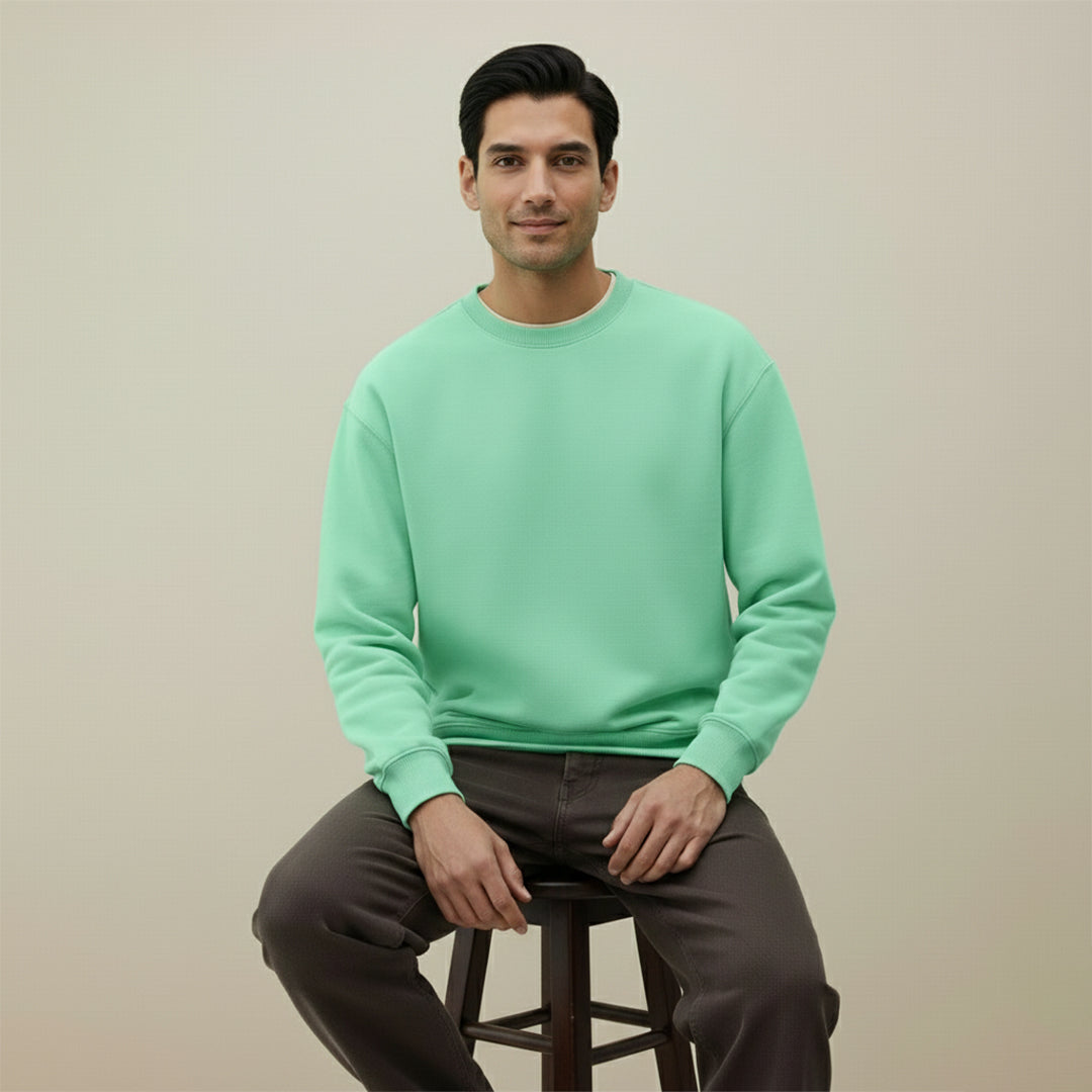 Premium Supima Sweatshirt for Elite Men: India’s Ultimate Winter Shield