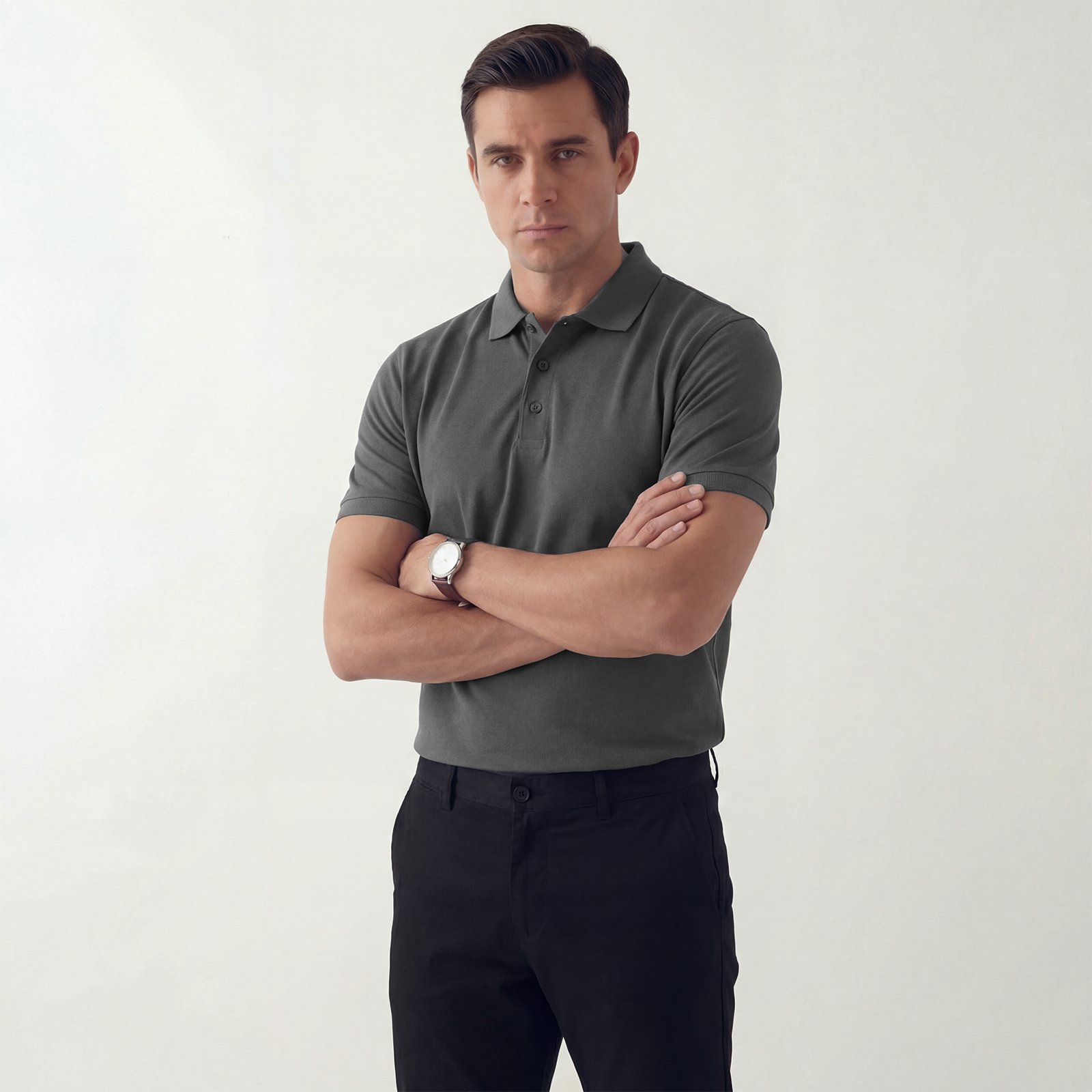 Exclusive Interlock Supima Polos for Elite Men